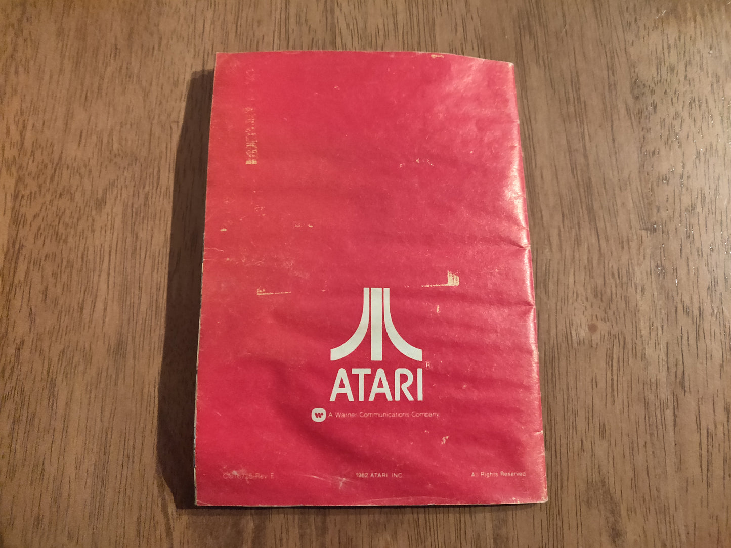 Atari Original 1982 Game Catalog that came with the 2600 VCS Game System