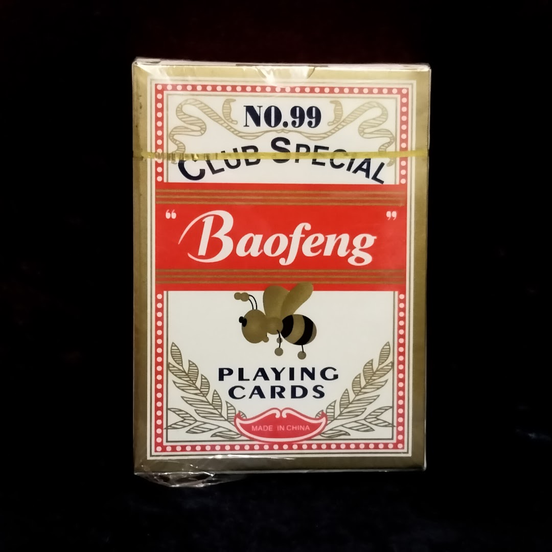 Baofeng Generic Playing Cards Red and Blue