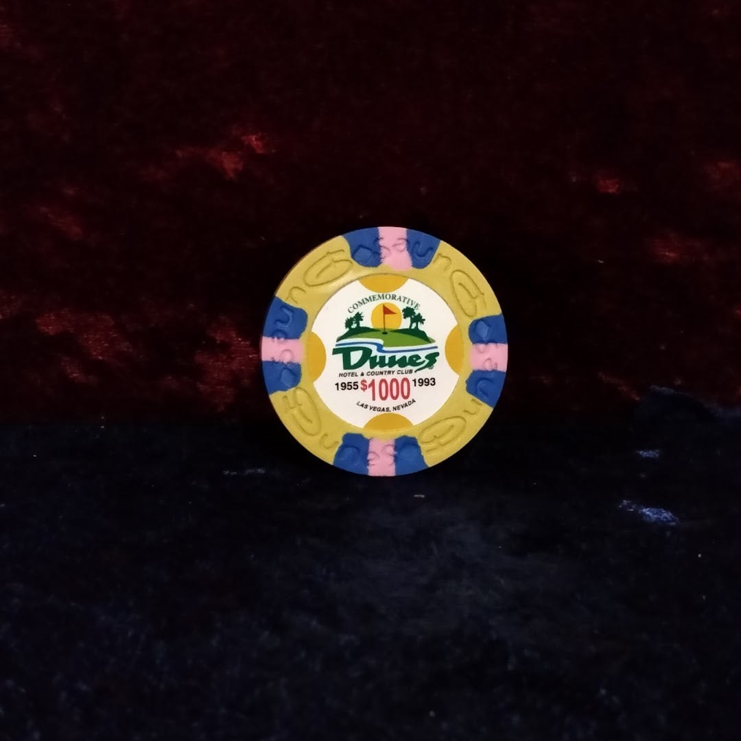 Dunes PUT IN DUNES NOT CORNER Collectible Replica Chips $1-$1000