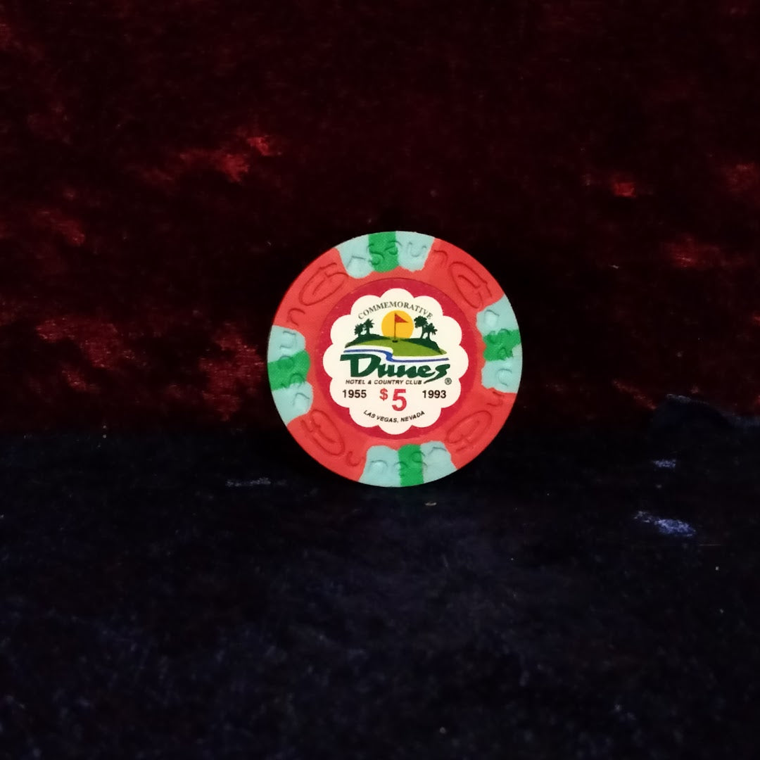 Dunes PUT IN DUNES NOT CORNER Collectible Replica Chips $1-$1000