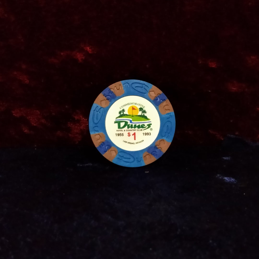 Dunes PUT IN DUNES NOT CORNER Collectible Replica Chips $1-$1000