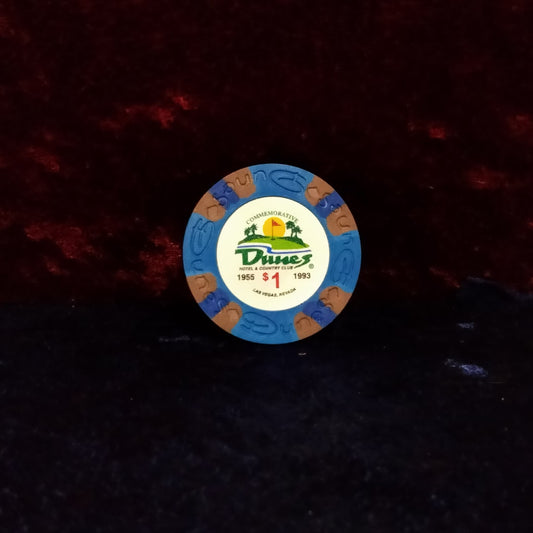 Dunes PUT IN DUNES NOT CORNER Collectible Replica Chips $1-$1000