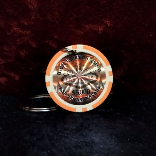 High Roller Casino $5,000 Keychain