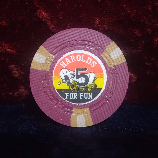 Harold's Reno $5 House Chip Ray Junior