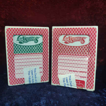 O'Sheas Red and Green Decks