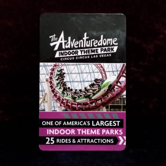 Circus Circus 2025 Adventuredome Keycard