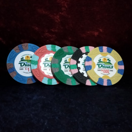 Dunes PUT IN DUNES NOT CORNER Collectible Replica Chips $1-$1000