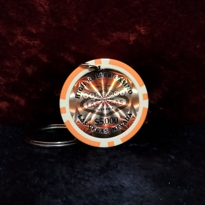 High Roller Casino $5,000 Keychain