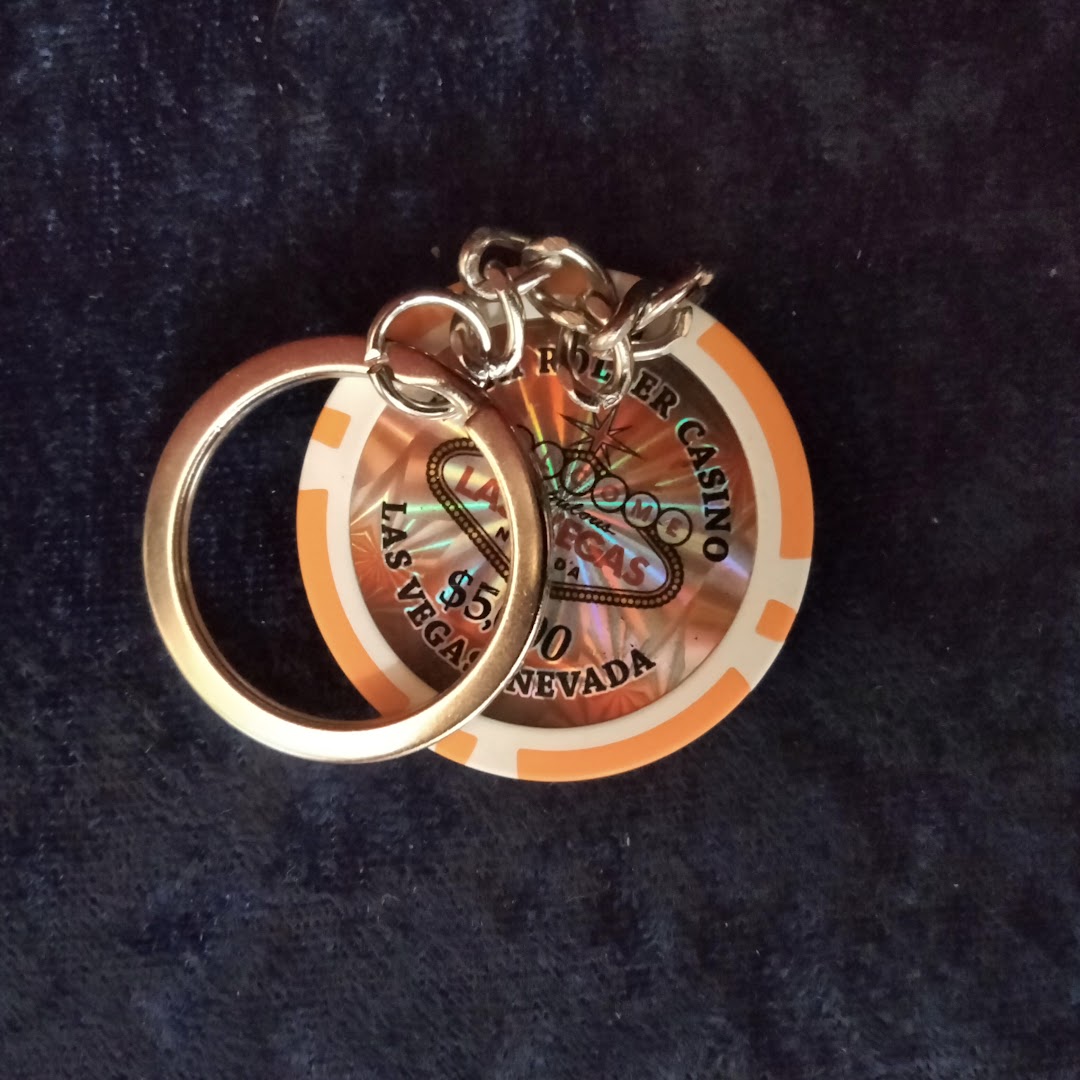 High Roller Casino $5,000 Keychain