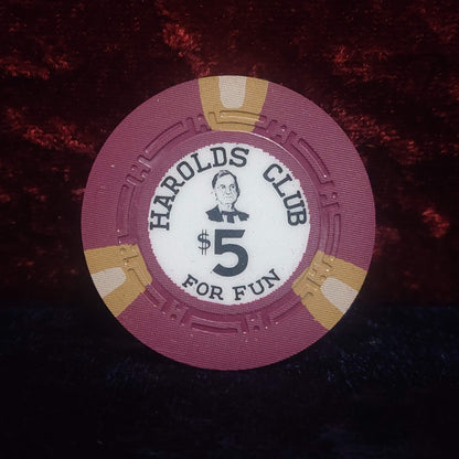 Harold's Reno $5 House Chip Ray Junior