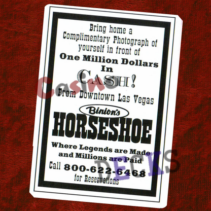Horseshoe 1994 MIC Million Dollar Display