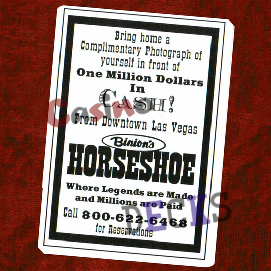 Horseshoe 1994 MIC Million Dollar Display