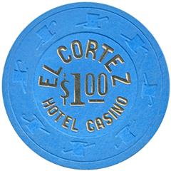 El Cortez 1980's $1 House Chip v1