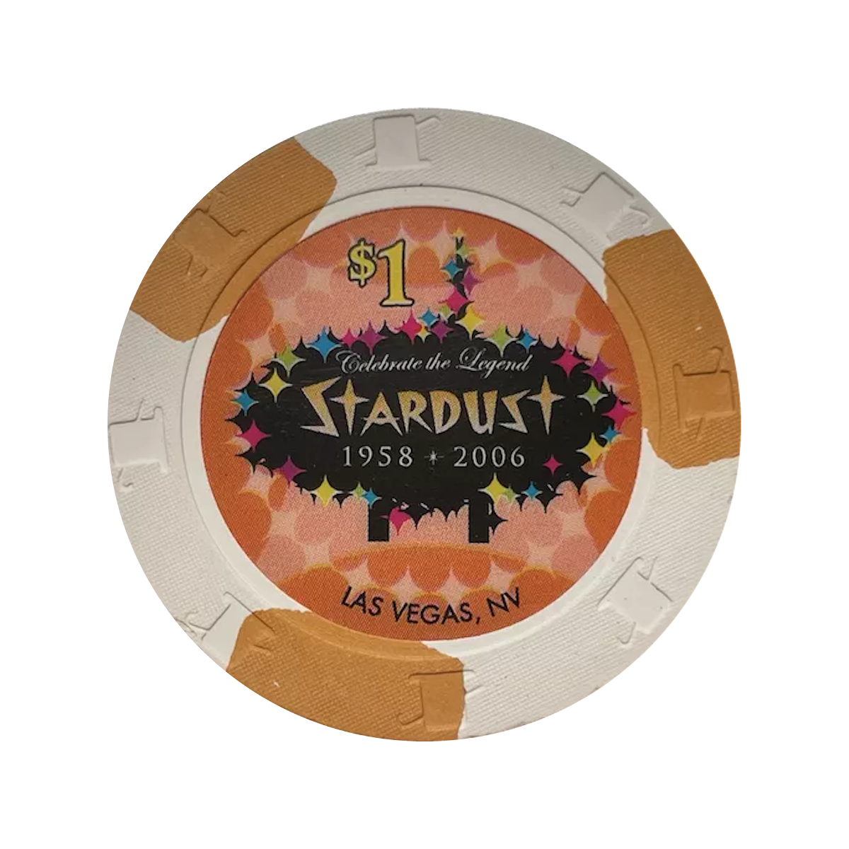 Stardust 2006 $1 House Chip