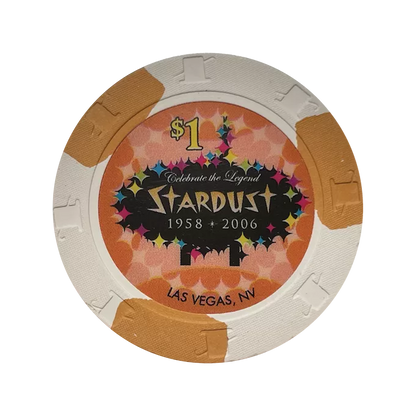 Stardust 2006 $1 House Chip