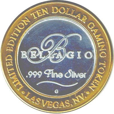 Bellagio 2000's $10 Silver Strike Fountains
